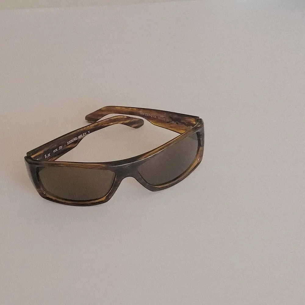 Wiley X WX Z87-2 SLIK sunglasses tortoise frame Made in Italy
